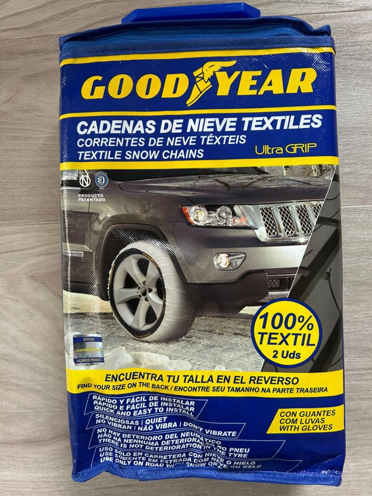 Chaînes neige textiles GOODYEAR XXL neuves jamais utilisées, Enlèvement ou Envoi, Neuf