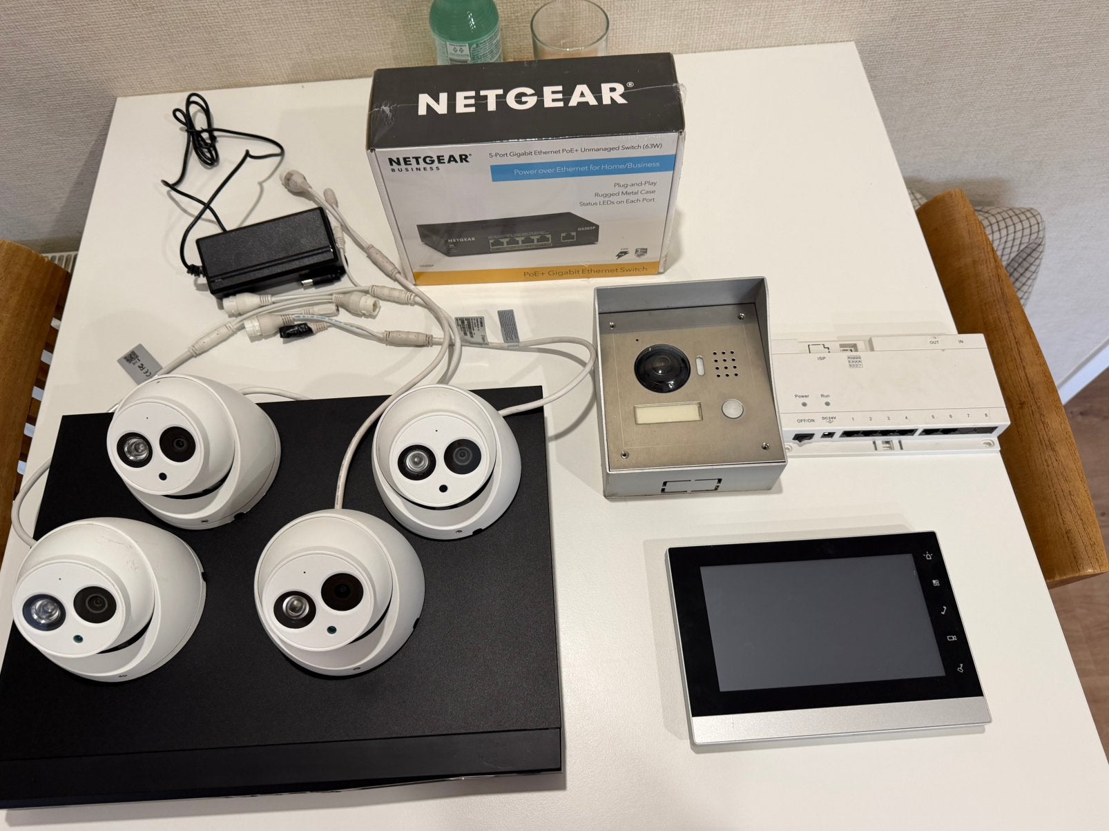 Camerabewaking en videofoon systeem met app toegang, Audio, Tv en Foto, Videobewaking, Refurbished, Ophalen