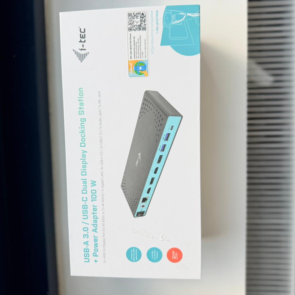 i-Tec USB-C/USB-dockingstation., Ophalen, Nieuw