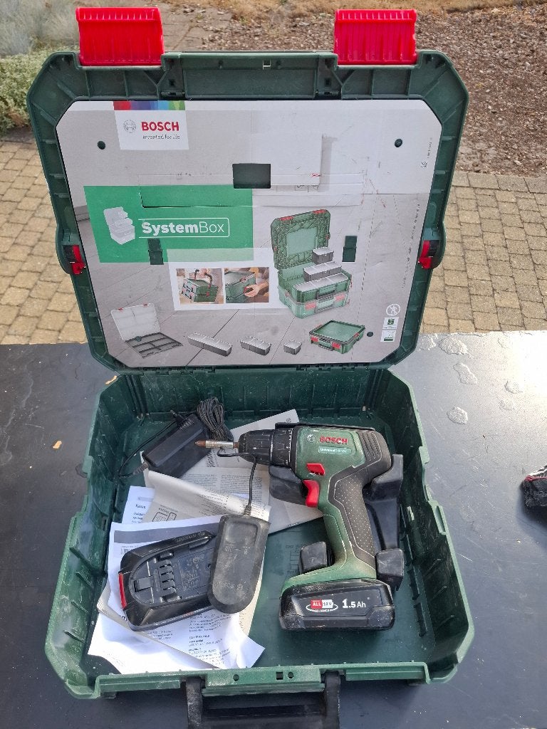 Bosch schroefmachine, Doe-het-zelf en Bouw, Ophalen, Gebruikt, Boor- en Schroefmachine