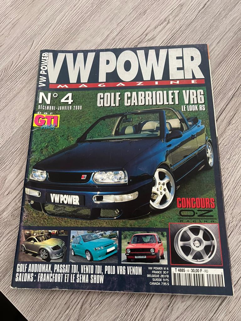 Vw power numéro 4 année 2000, Livres, Enlèvement, Comme neuf