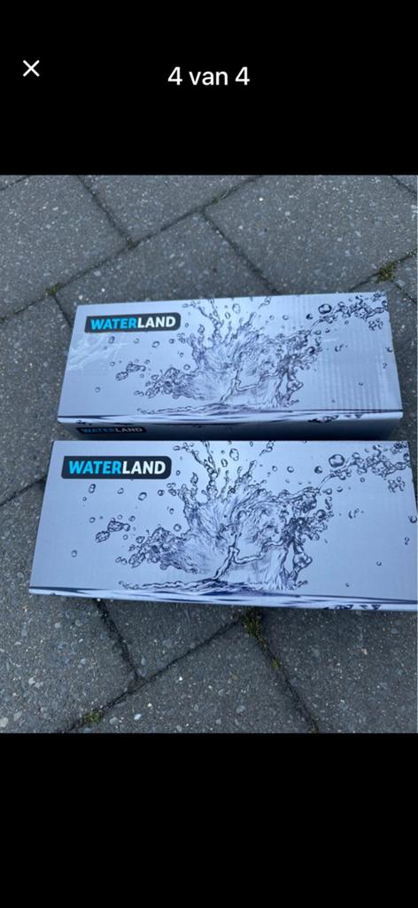 4 nieuwe kranen, Bricolage & Construction, Sanitaire, Enlèvement, Neuf, Inox, Robinet