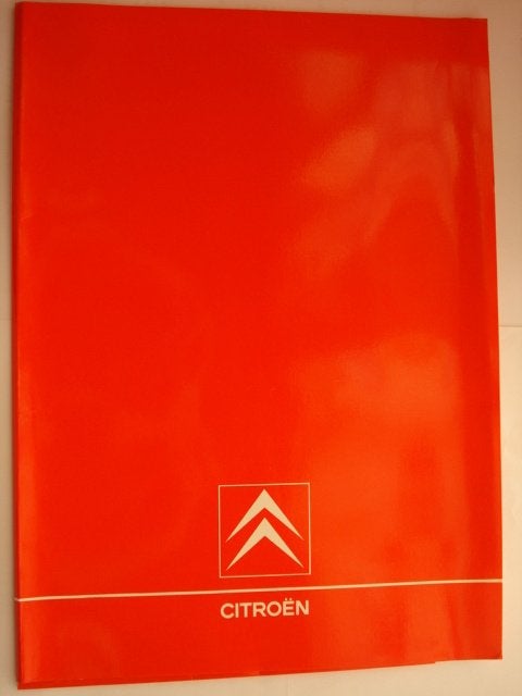 Dossier de presse complet Citroën Sport 1988, Envoi, Comme neuf, Citroën