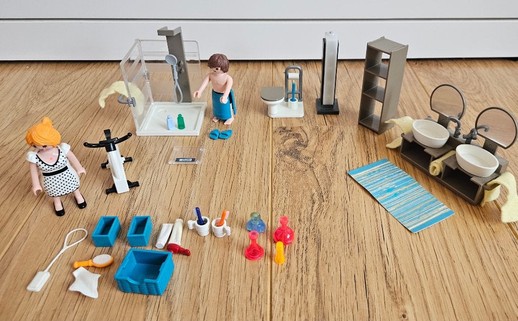 Playmobil City Life 9268 - badkamer, Kinderen en Baby's, Ophalen, Gebruikt, City life
