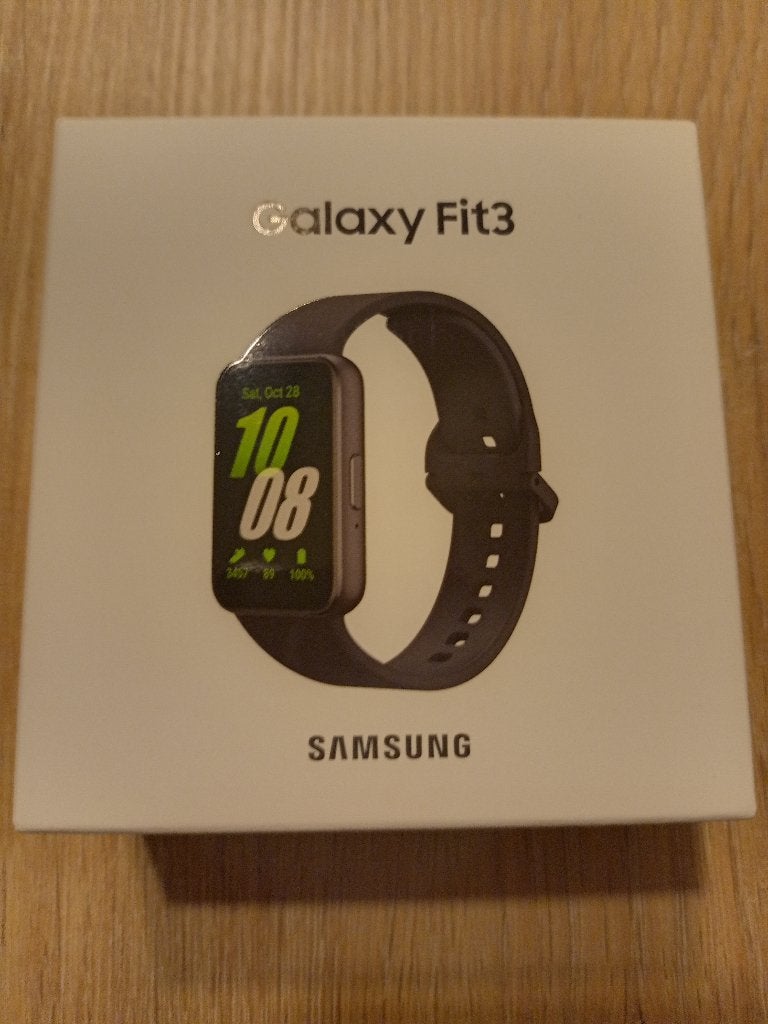 Nieuw Samsung Galaxy Fit3- Activity Tracker(ongeopende doos), Ophalen, Samsung, Grijs, Android