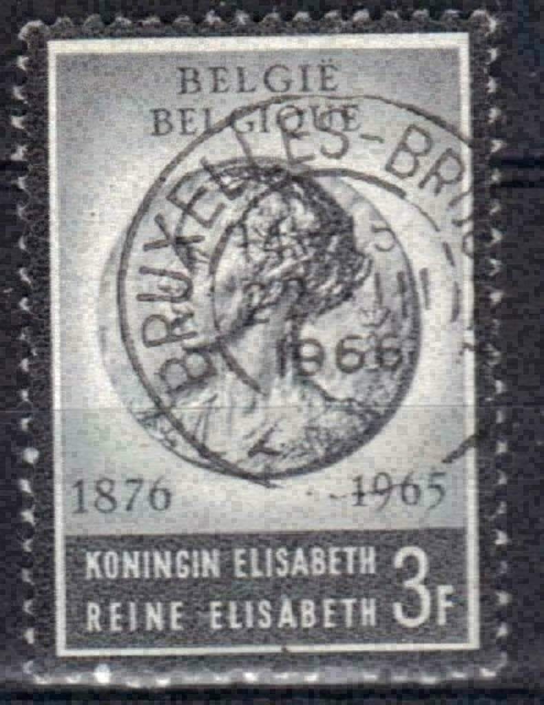 Belgie 1965 - Yvert/OBP 1359 - Koningin Elisabeth (ST), Verzenden, Gestempeld, Gestempeld, Koninklijk huis