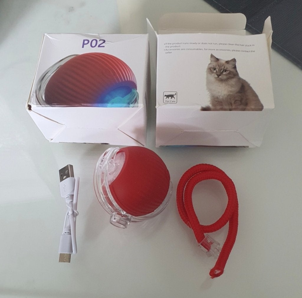 Interactieve Kattenspeelbal (Automatisch rollend), Ophalen of Verzenden, Nieuw, Speelbal