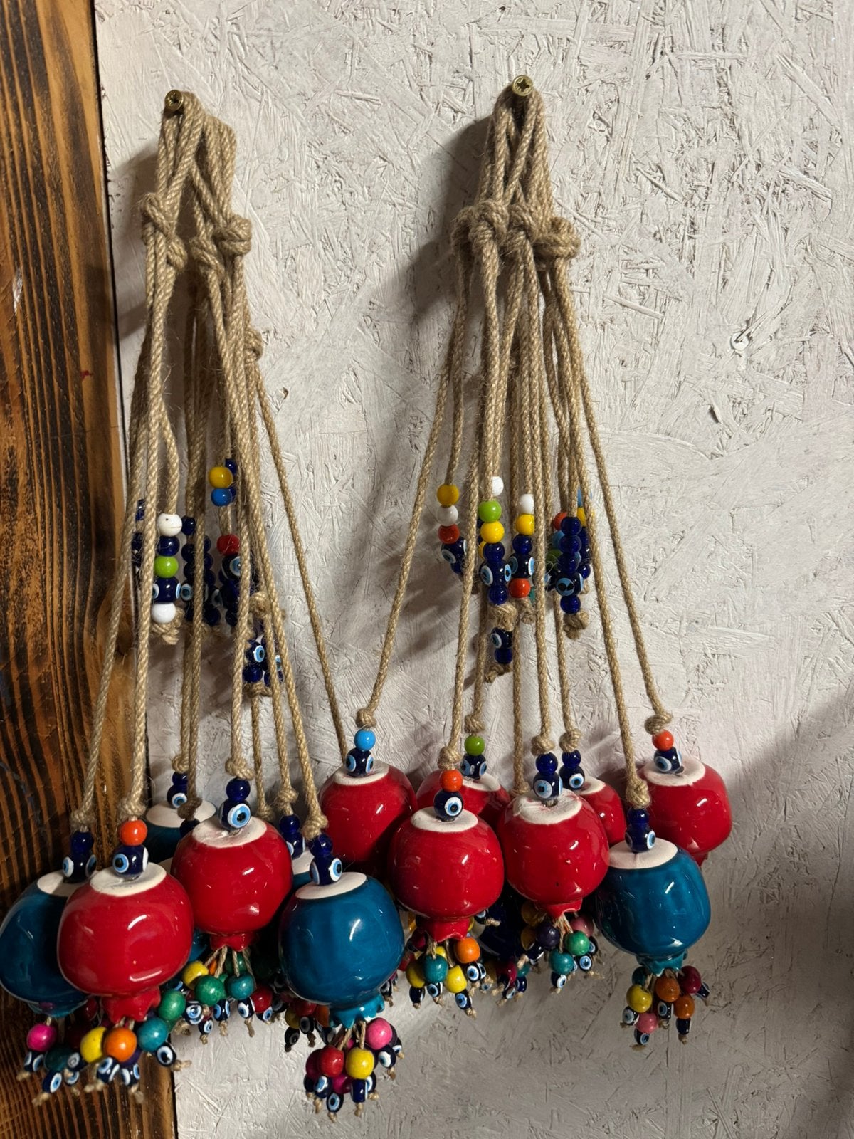 Handgemaakte decoratie., Huis en Inrichting, Woonaccessoires | Droogbloemen, Ophalen of Verzenden, Zo goed als nieuw