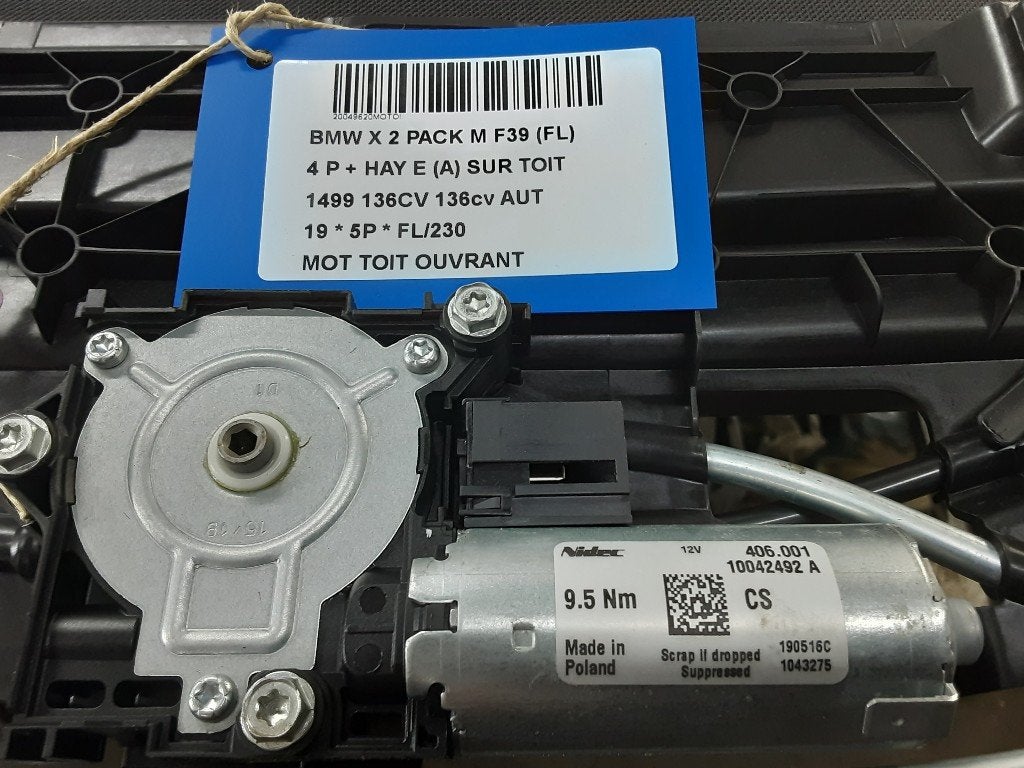 SCHUIFDAK MOTOR BMW X2 (F39) (01-2017/10-2023) (406001), Gebruikt, BMW, Petuelring 130
80809  München, DE, Bayerische Motoren Werke AG