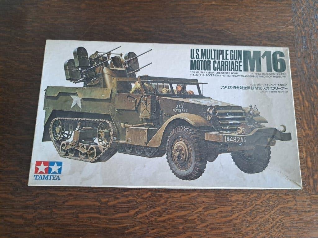 Maquette tamiya us jeep tank ww2 guerre, Enlèvement ou Envoi, Tank, Tamiya
