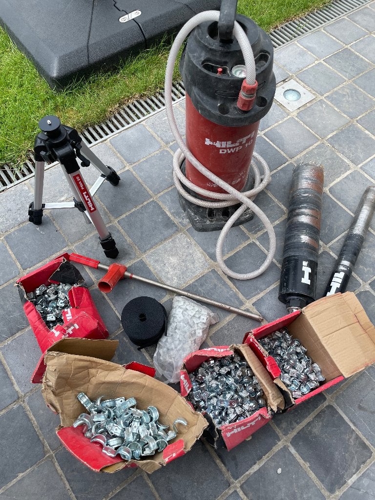 Hilti materiaal, Doe-het-zelf en Bouw, Ophalen, Gebruikt, Gereedschapsset, Hilti