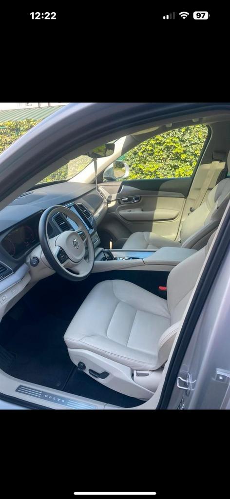 Volvo Xc90 B5 mild hybride  diesel 2020 84000 km, Autos, Volvo, Argent ou Gris, 7 places, Carnet d'entretien, Hybride Électrique/Diesel