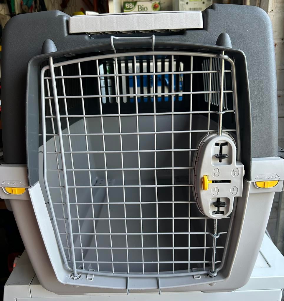 Hondenbench en/of transportbox, Dieren en Toebehoren, Ophalen, Zo goed als nieuw