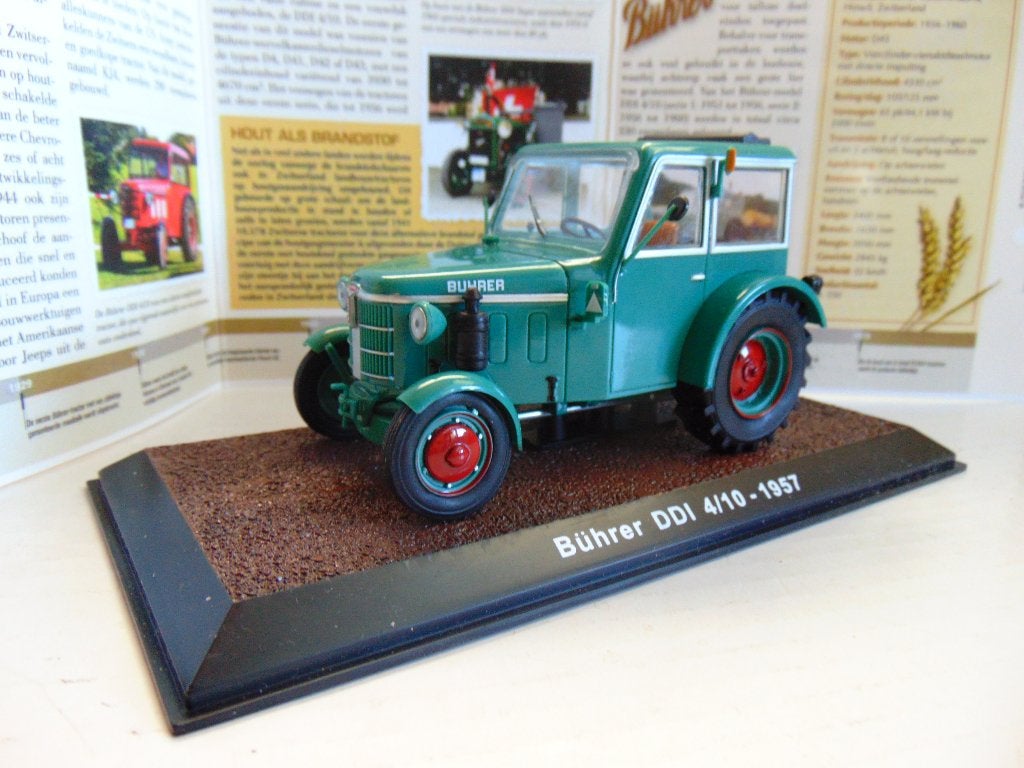 Model Tractor Buhrer DDI 4/10 - 1957 -1/32, Hobby en Vrije tijd, Ophalen of Verzenden, Zo goed als nieuw, Tractor of Landbouw