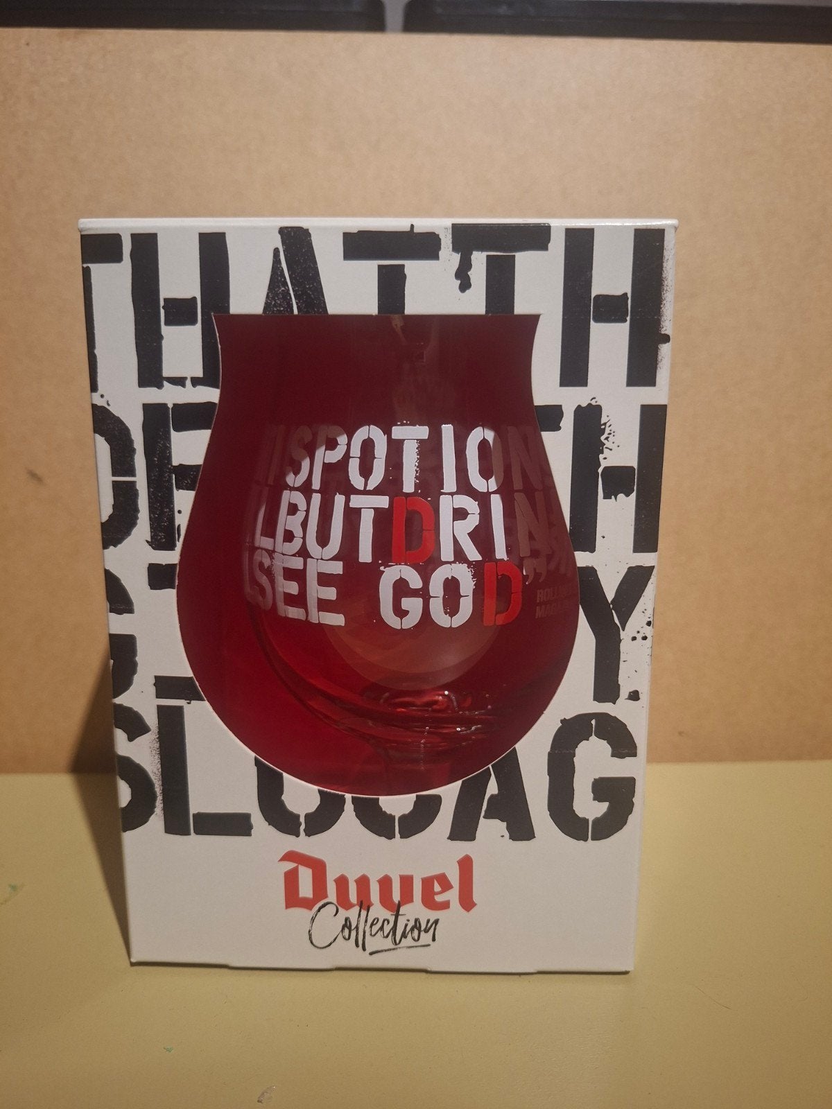 Duvel glas michel moortgat, Ophalen of Verzenden