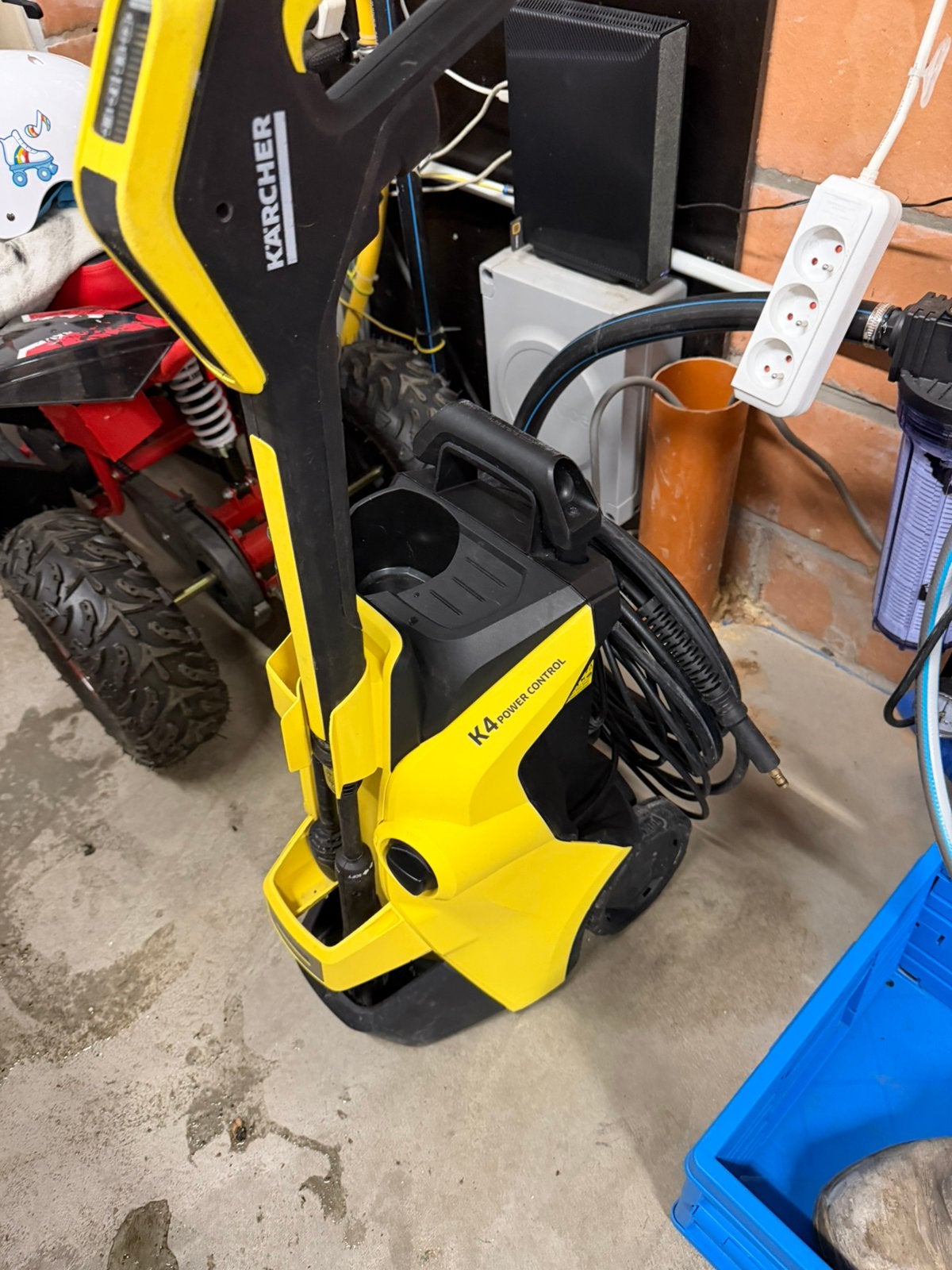 K4 power control, Tuin en Terras, Hogedrukreinigers, Ophalen, Gebruikt, Elektrisch, Met autostop en -start
