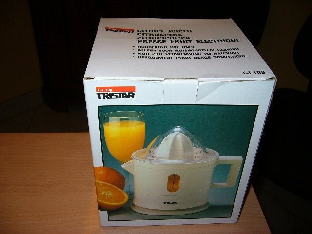 Nieuw verpakt elektrische citruspers/fruitpers/sapcentrifuge, Electroménager, Extracteurs de jus, Enlèvement ou Envoi, Neuf, Électrique