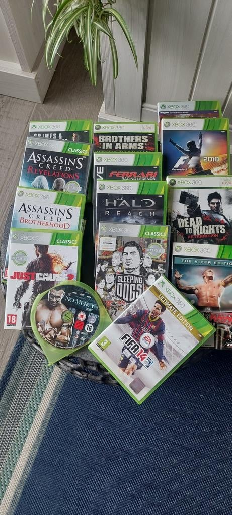 14 jeux Xbox 360 fonctionnent parfaitement. Ensemble ou indi, Enlèvement