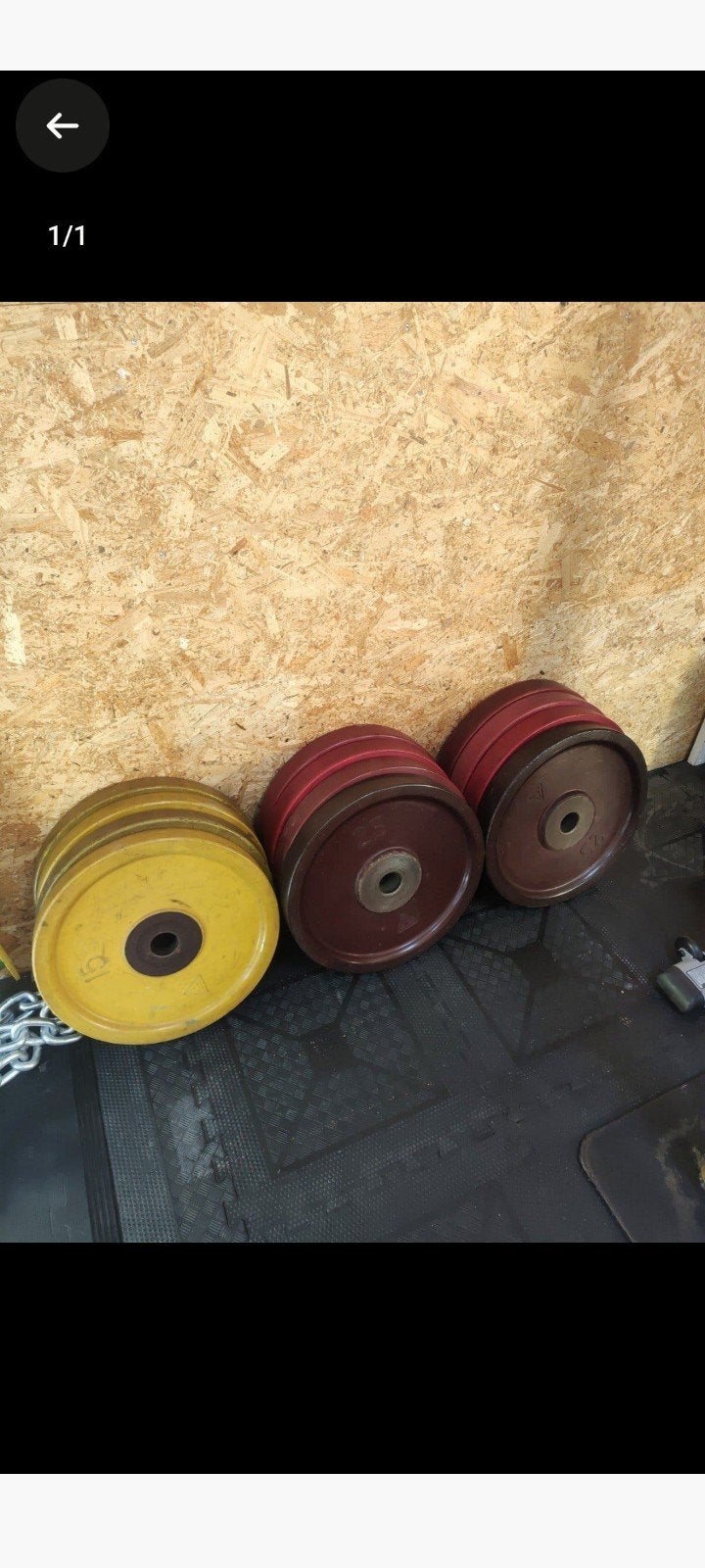 MB Barrbel Russisch schijven, Sport en Fitness, Ophalen