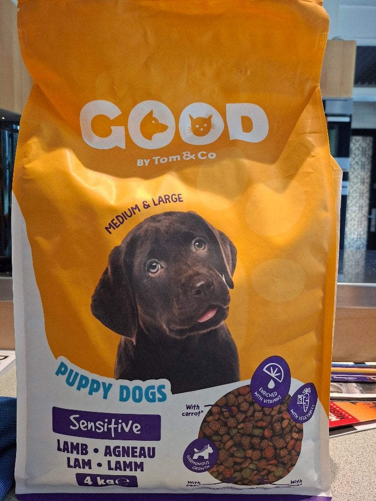 Puppy eten - Tom & Co, Dieren en Toebehoren, Ophalen, Hond