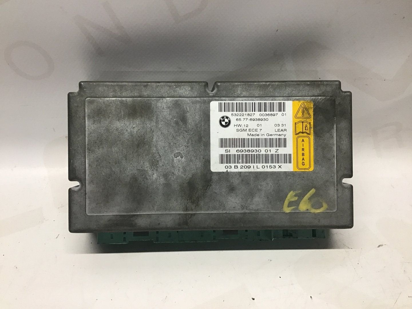 Airbagmodule BMW E60/E61 65776938930, -, Utilisé, -, Enlèvement ou Envoi