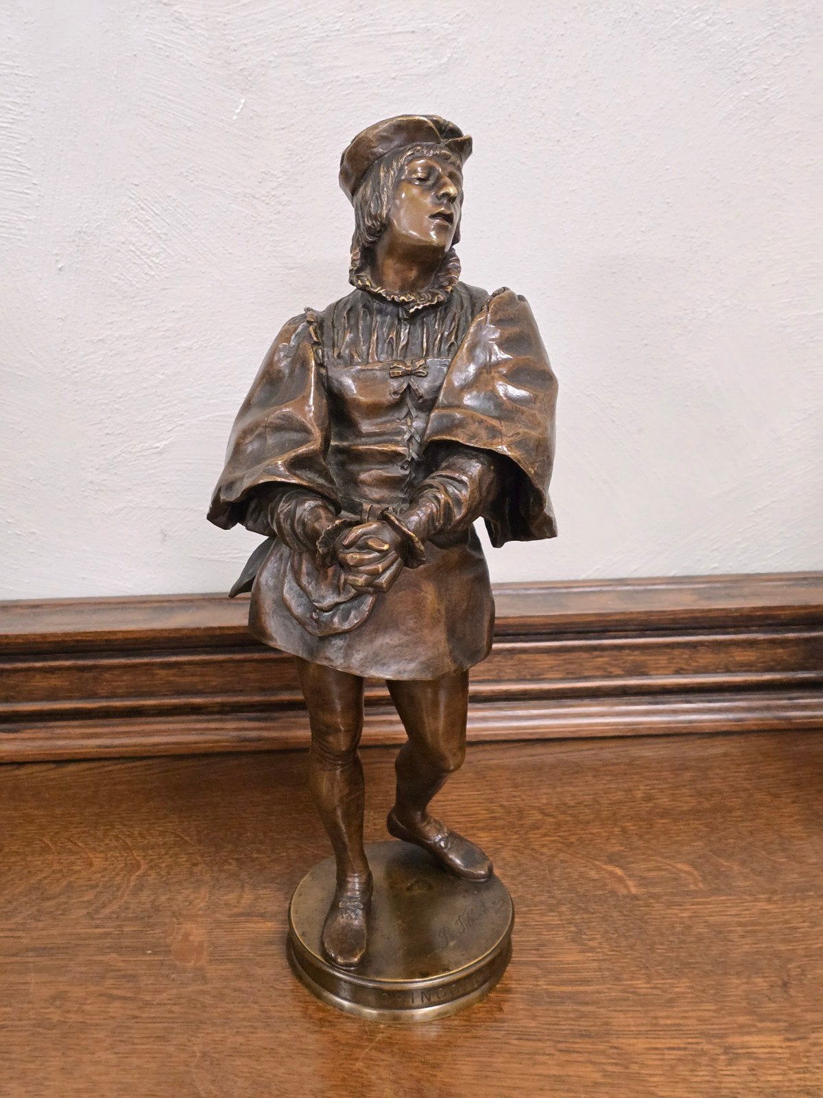 statue en bronze antique, XIXe siècle, Enlèvement ou Envoi, Bronze