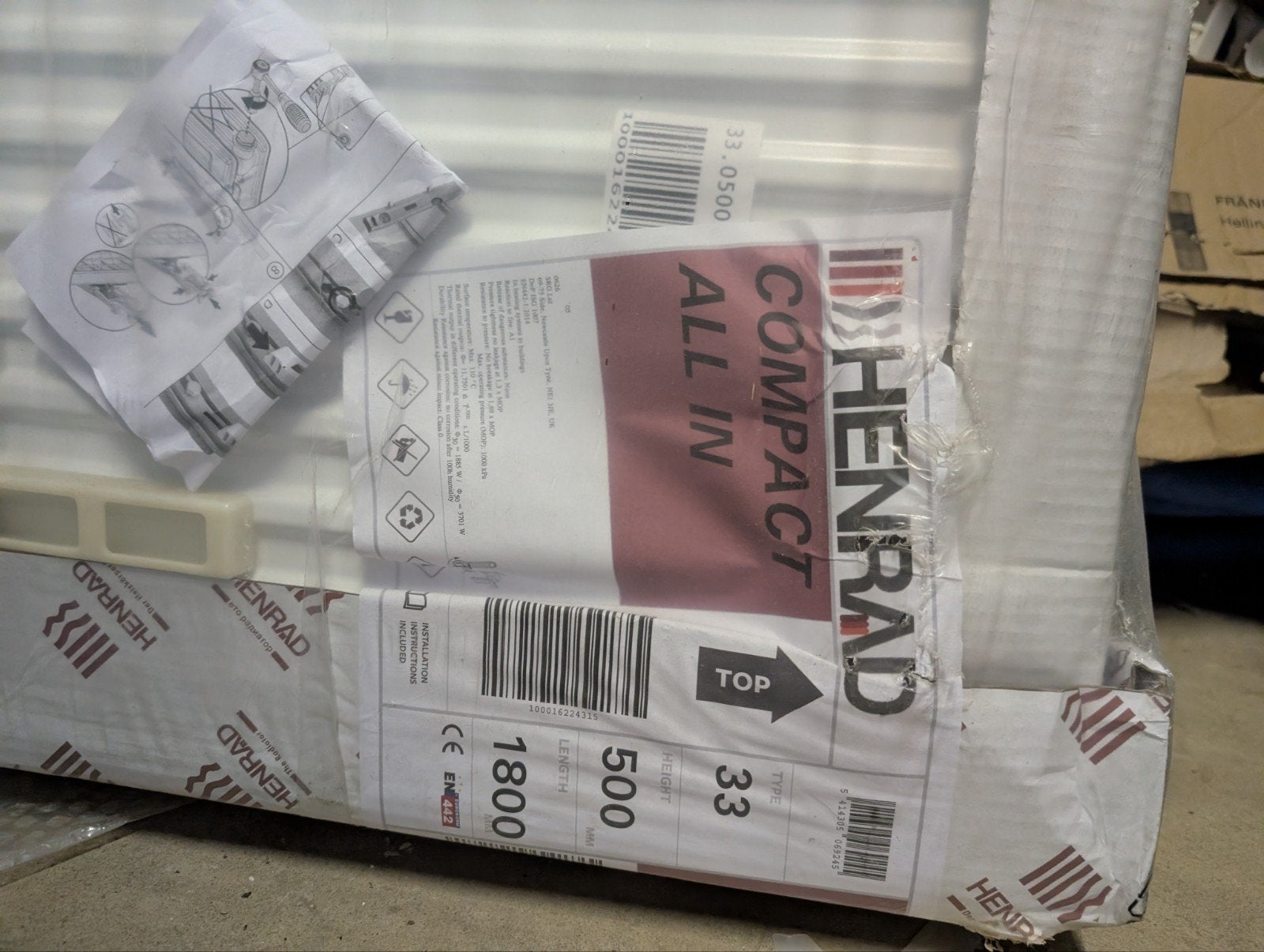Nieuwe Henrad radiator – Type 33
Te koop: nieuwe Henrad C, Doe-het-zelf en Bouw, Ophalen