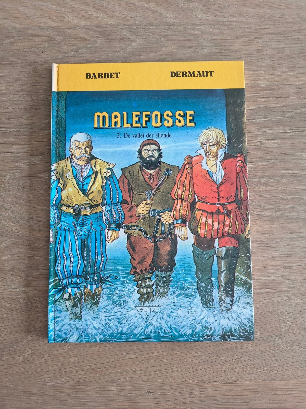 Malefosse deel 3 - De vallei der ellende (Bardet / Dermaut), Boeken, Ophalen of Verzenden