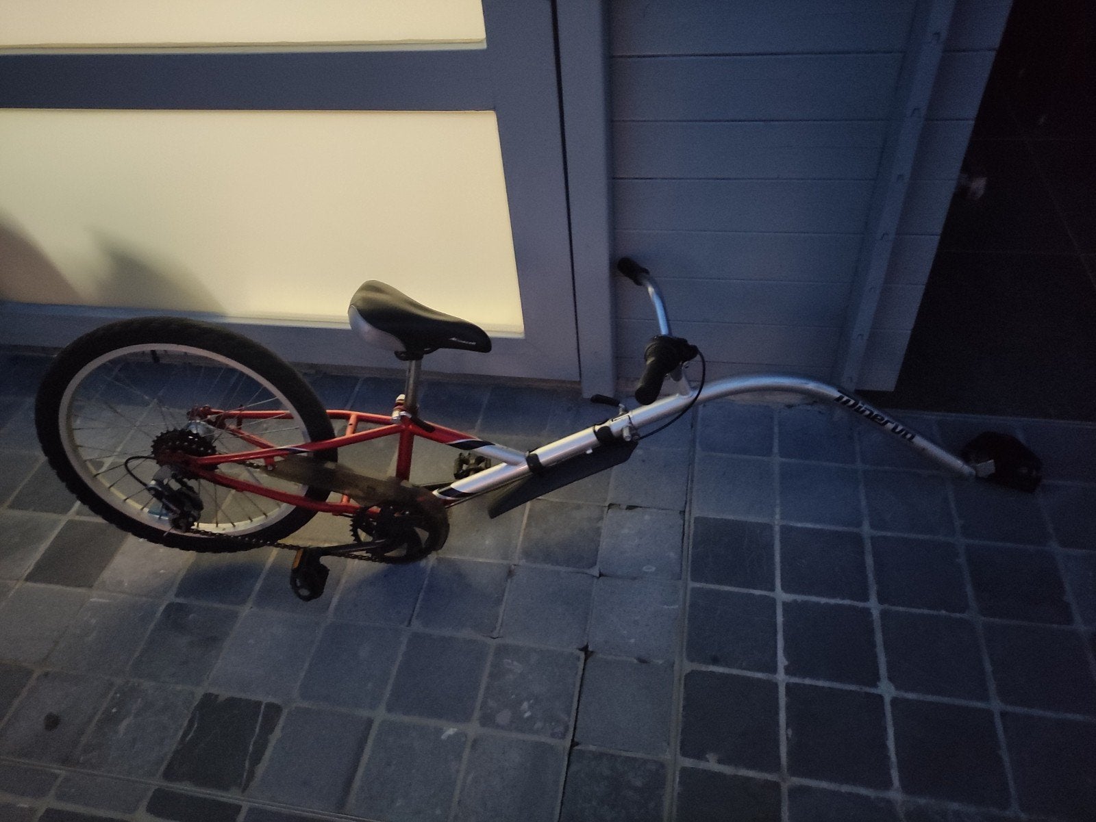 Vélo remorque Minerva, Enlèvement, Utilisé, Vélo suiveur, Minerva