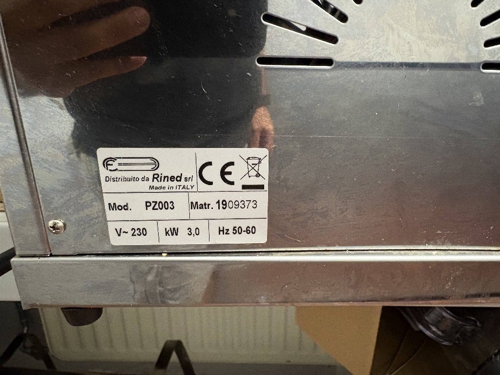 Pizzella ovens 2x, Ophalen, Minder dan 45 cm, 60 cm of meer, Pizzaoven