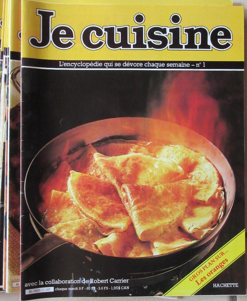 Revues "Je cuisine", Enlèvement, Utilisé, Autres types