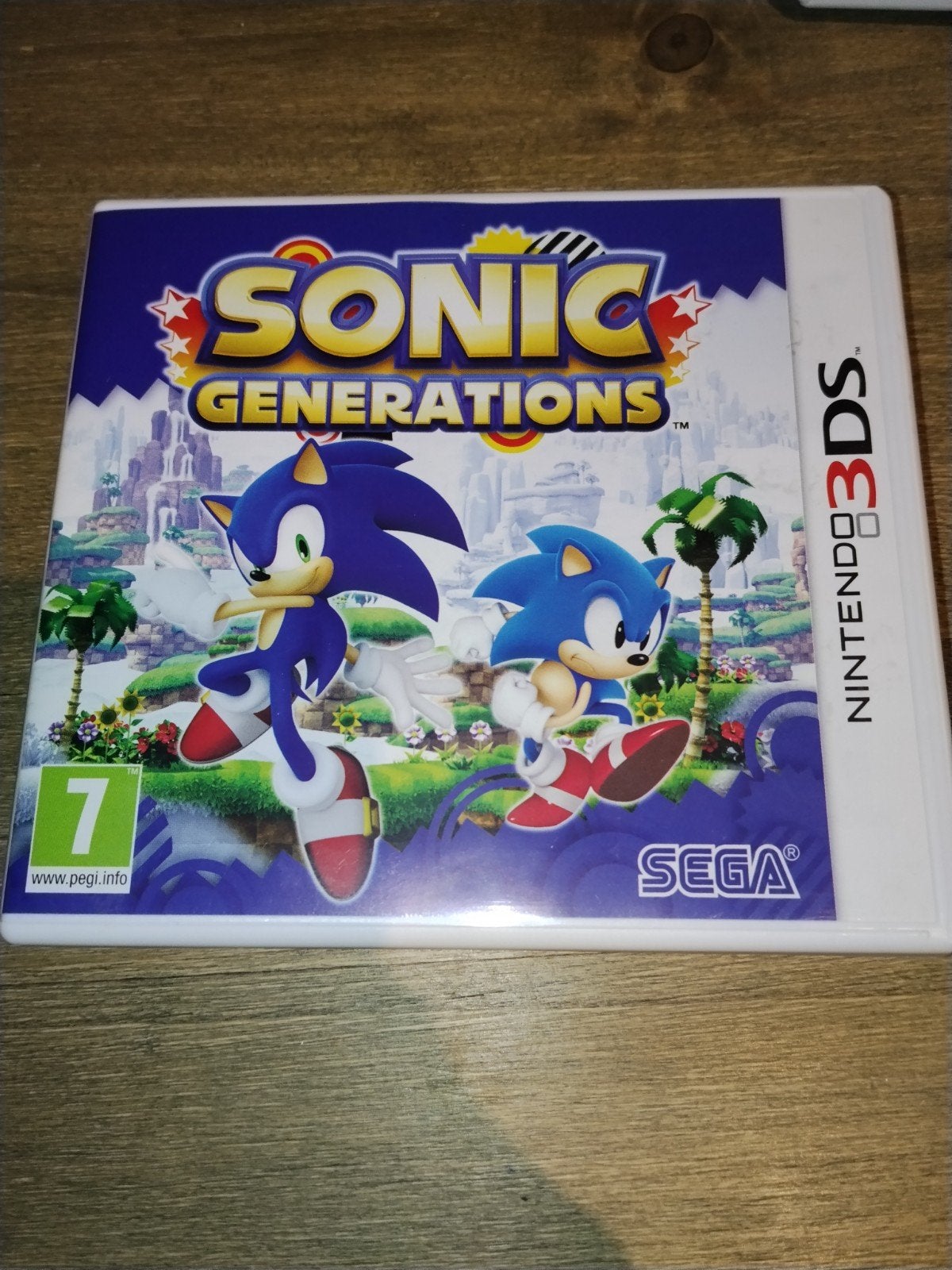 Sonic Generations, Enlèvement ou Envoi, Plateforme, À partir de 3 ans