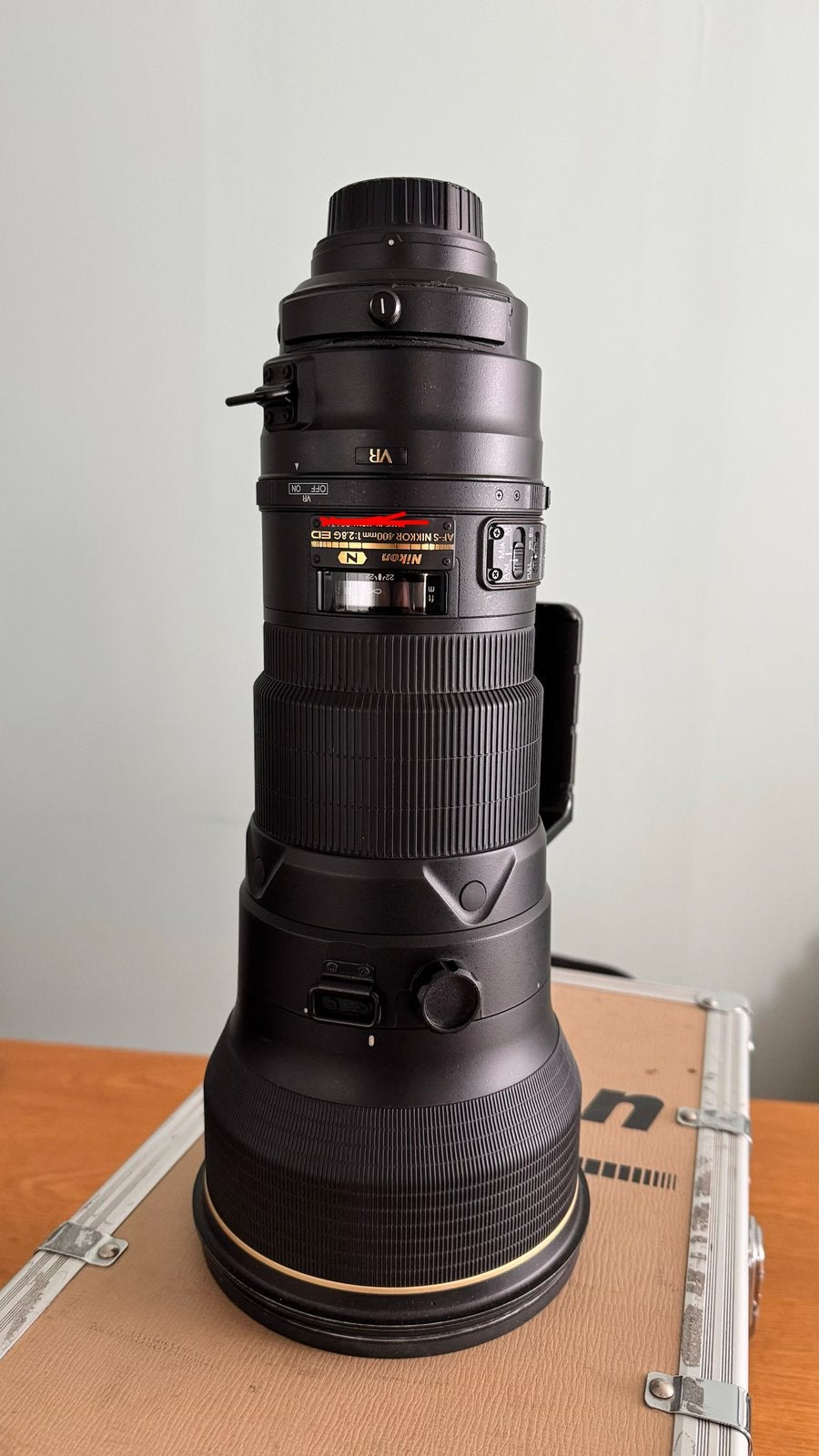 Nikon AF-S 400mm f/2.8G ED VR, Ophalen, Gebruikt, Telelens