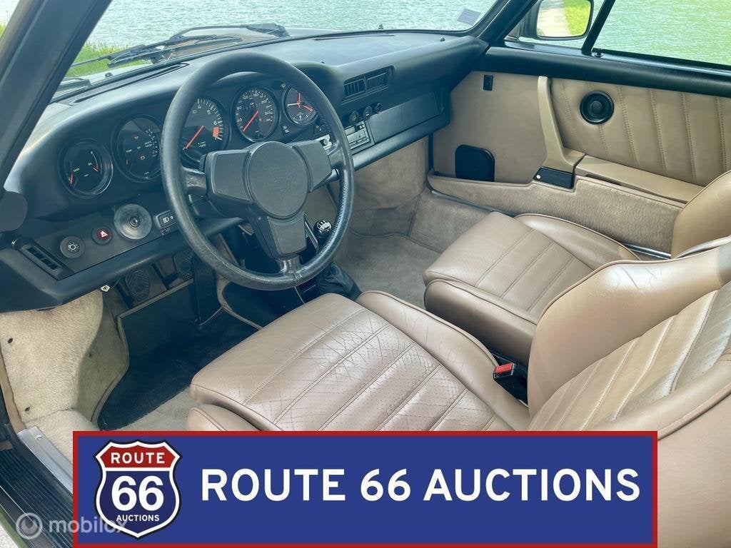 Porsche 911 Carrera 3.2 Cabriolet | 1984 | Route 66 Auctions, Autos, Achat, Entreprise, Boîte manuelle, Autre carrosserie