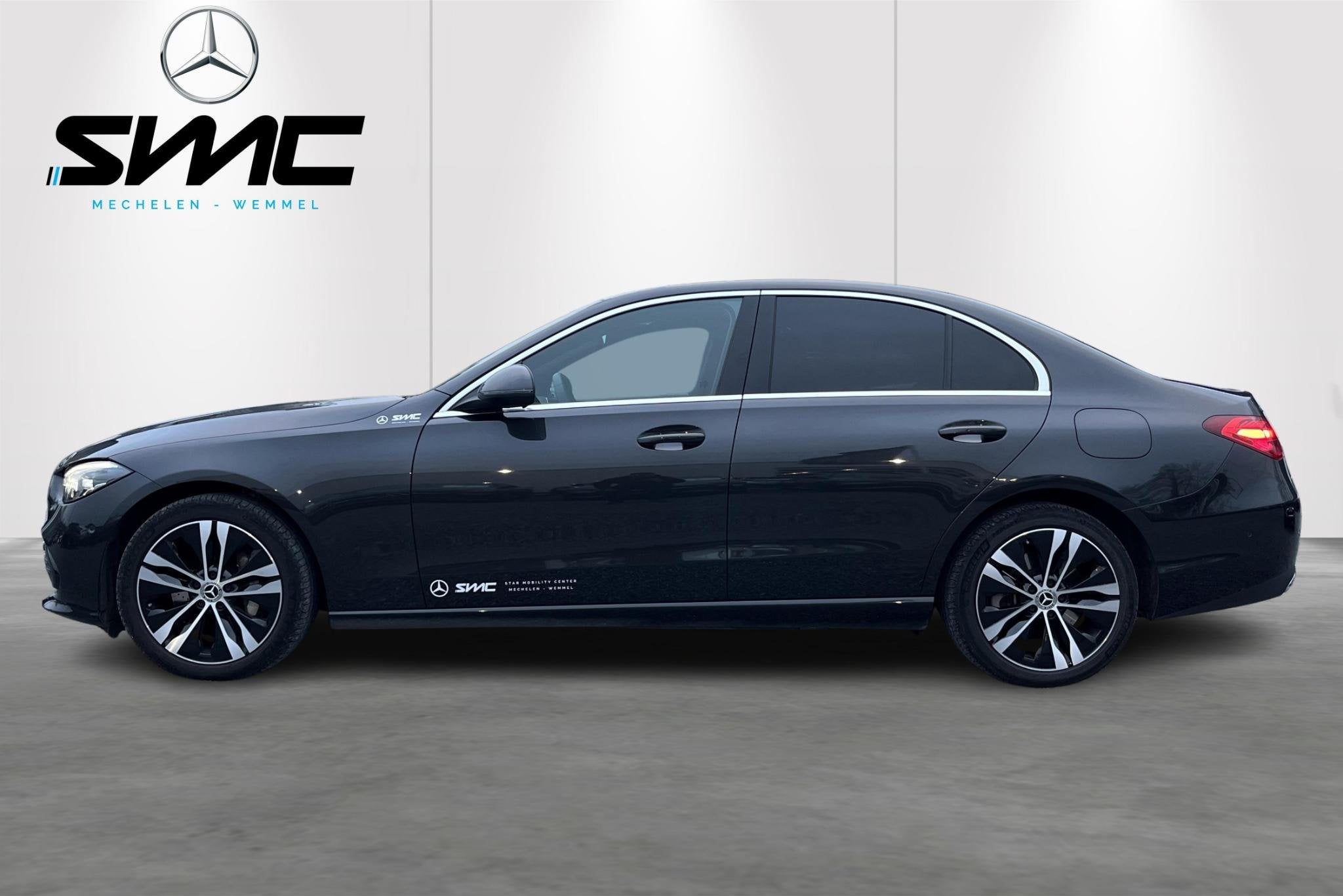 Mercedes-Benz C-Klasse C 300 e Luxury Line (automatique), Autos, Argent ou Gris, 1800 kg, 4 portes, Noir