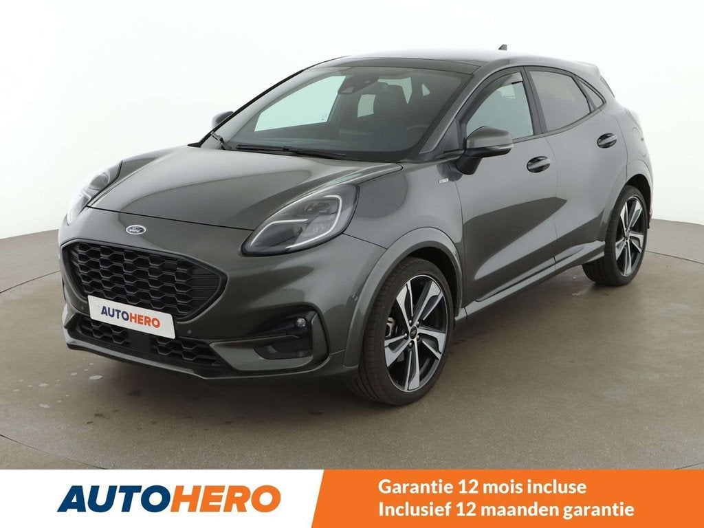 Ford Puma 1.0 EcoBoost Mild-Hybrid ST-Line X (bj 2021), Auto's, Ford, Te koop, Puma, ABS, Adaptive Cruise Control, Airbags, Airconditioning