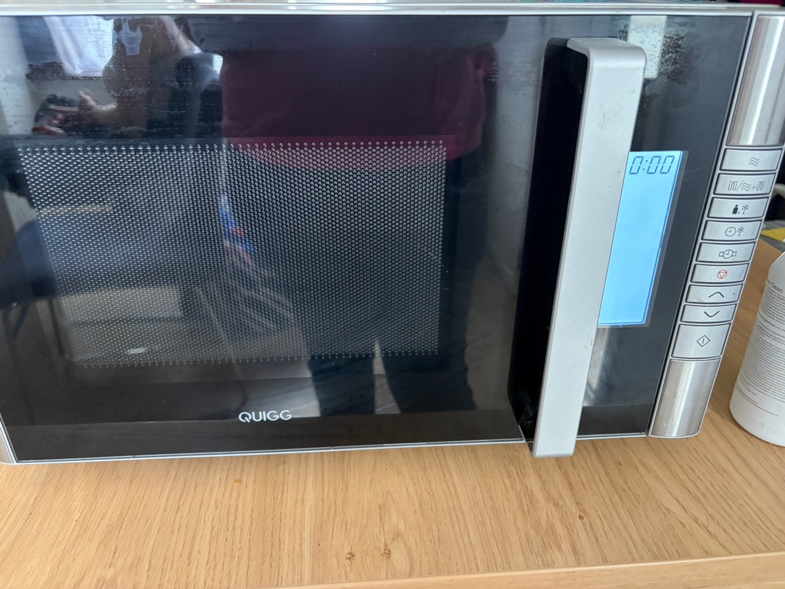 Micro golfoven met grill funtie, Elektronische apparatuur, Ophalen, Zo goed als nieuw, Grill