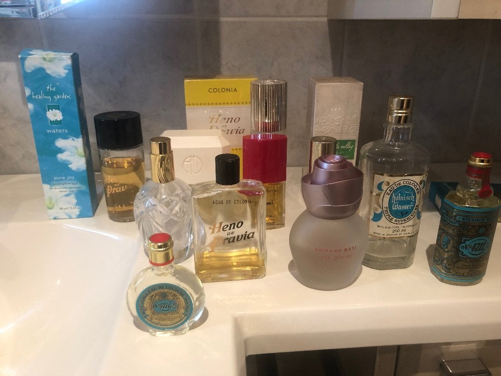 Parfumflesjes, Collections, Parfums, Enlèvement, Utilisé, Bouteille de parfum