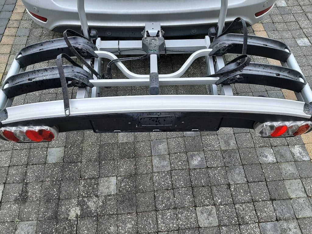 Fietsdrager Thule, Auto diversen, Fietsendragers, Ophalen, 3 fietsen of meer, Gebruikt, Brede banden