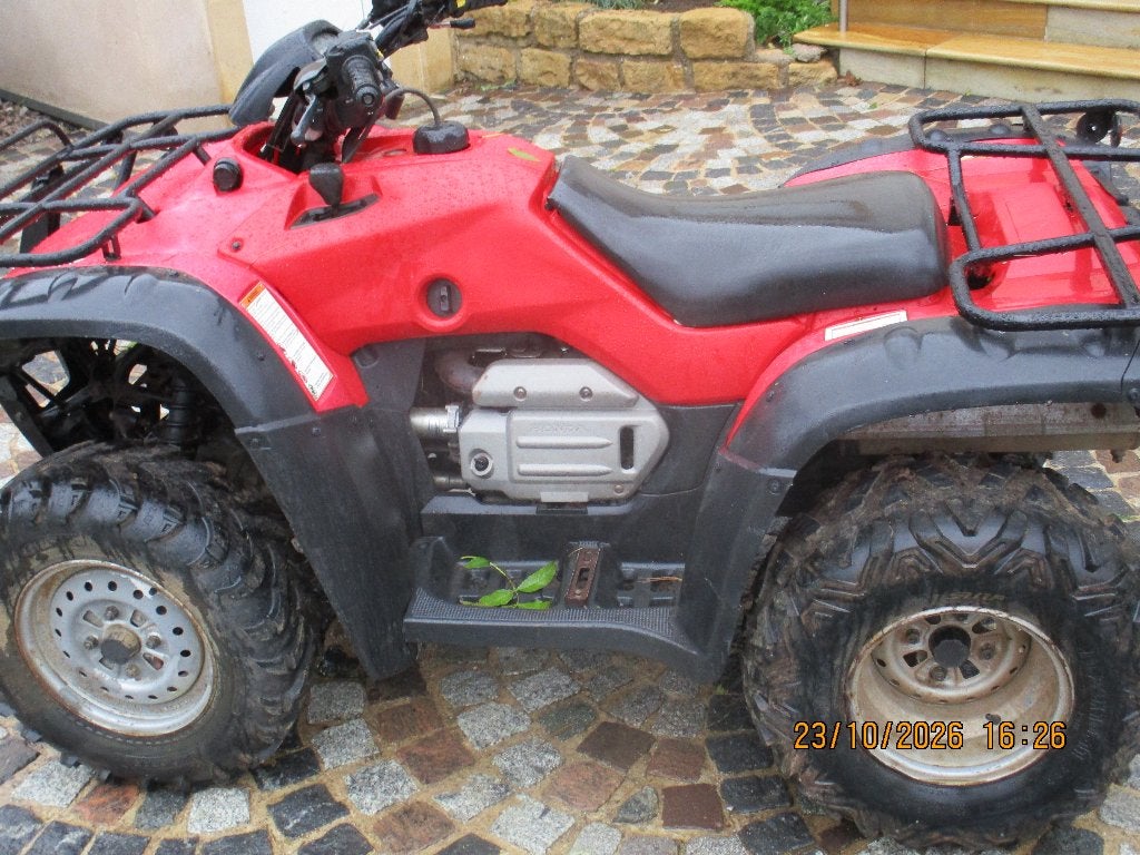 ATV Honda Rancher TRX400AT, Motoren, 397 cc, 1 cilinder, 12 t/m 35 kW