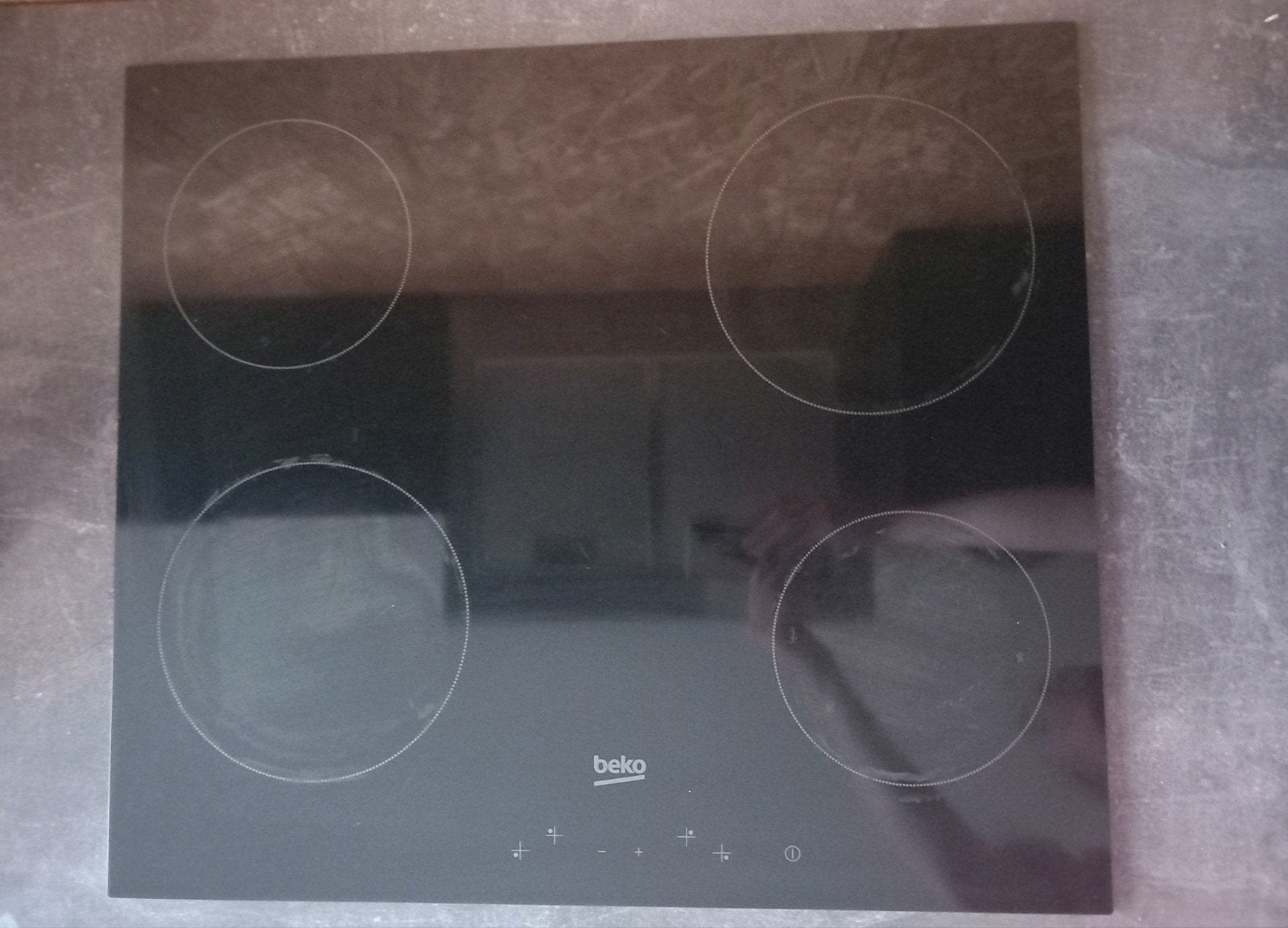 Beko kookplaat, Ophalen, Gebruikt, Keramisch, 4 kookzones