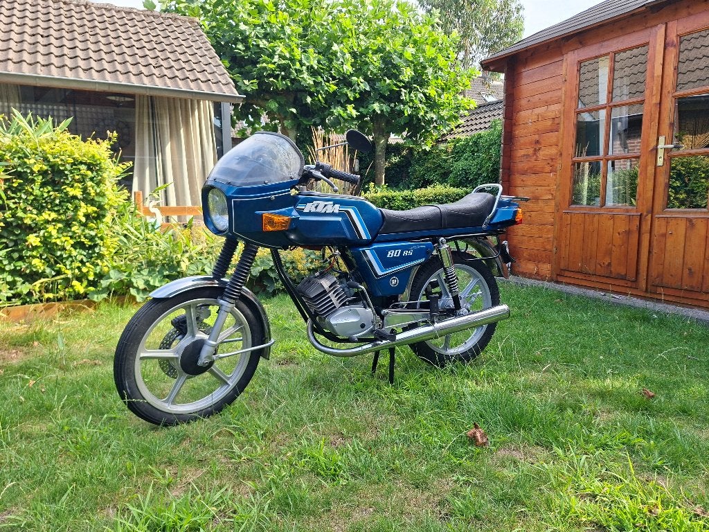 KTM RS 80, Ophalen, 5 versnellingen, 80 cc