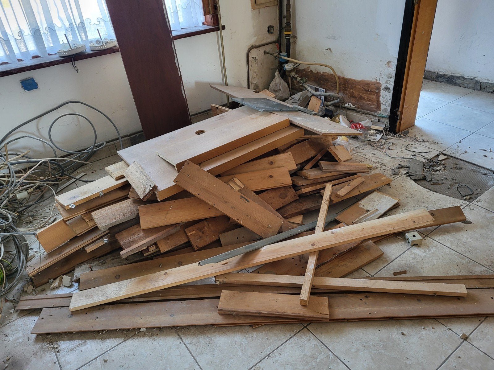 gratis brandhout, Tuin en Terras, Brandhout, Ophalen