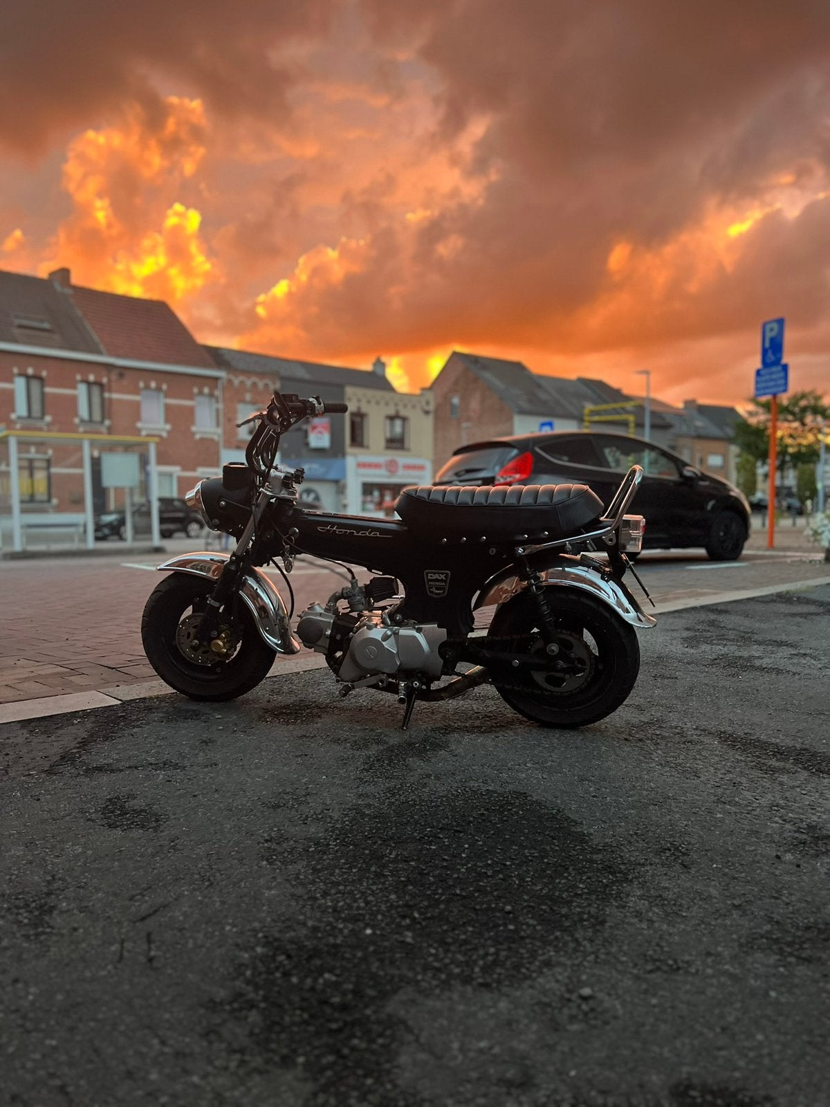 Zhenhua Honda Dax (2019) te ruil tegen Booster, Motos, Permis Moto A, Scooter, Occasion, Jusqu'à 11 kW