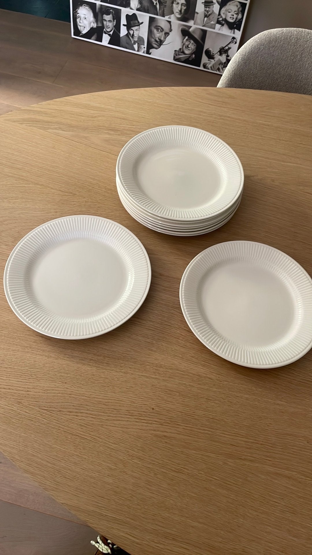 9 assiettes à dîner Royal Bosch Vienne, Enlèvement, Comme neuf, Assiettes(s)