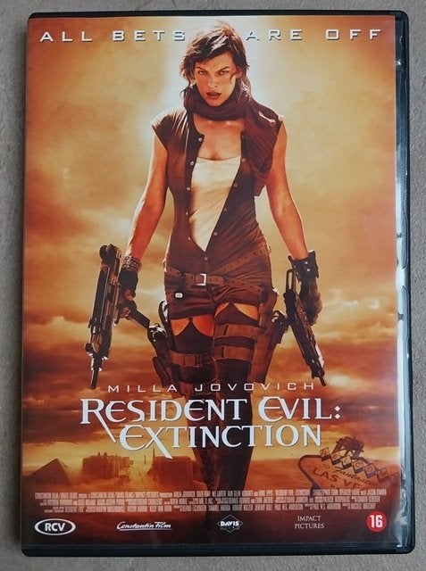Resident Evil :  Extinction (dvd), CD & DVD, DVD | Action, Enlèvement ou Envoi, Anglais, Néerlandais, Comme neuf
