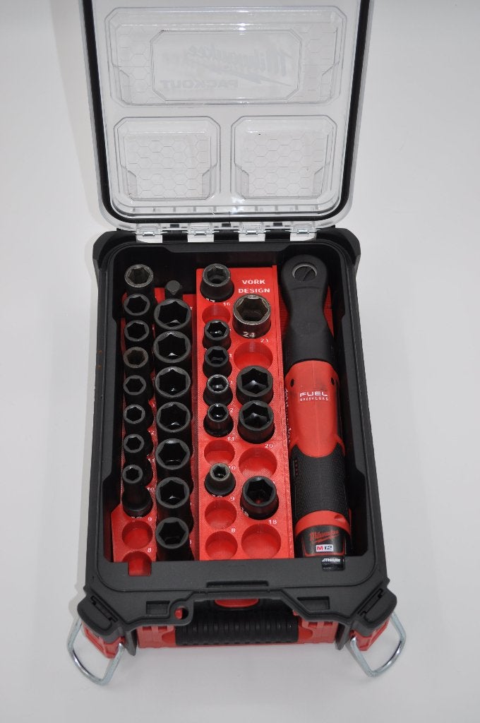 Milwaukee Packout insert M12 Slagmoersleutel FIR12 1/2, Ophalen of Verzenden, Nieuw