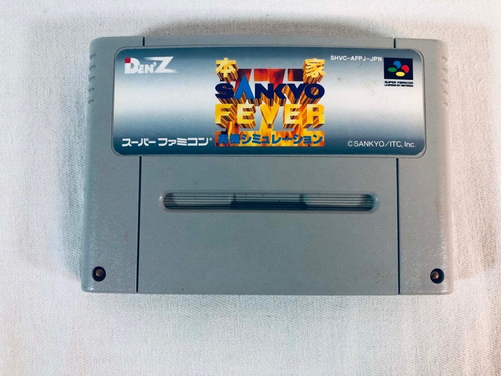 Honke Sankyo Fever Jikki Simulation SFC JAP Jeu Loose BE, 1 joueur, Utilisé, À partir de 3 ans, Simulation