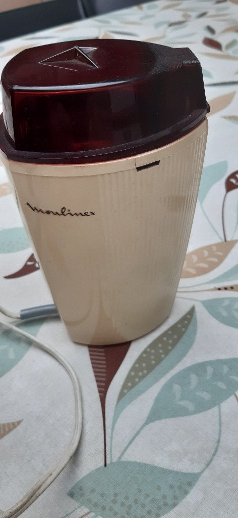 Moulinex koffiemolen, Enlèvement