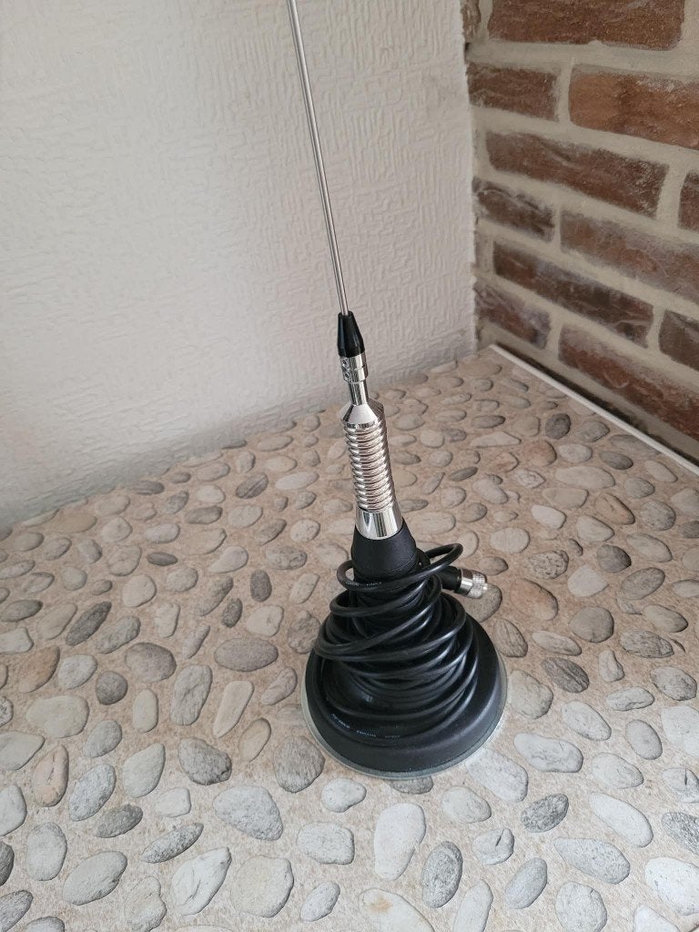 antenne voiture magnétique 1.45 m tres bonne état lires svp, Enlèvement, Comme neuf, Antenne